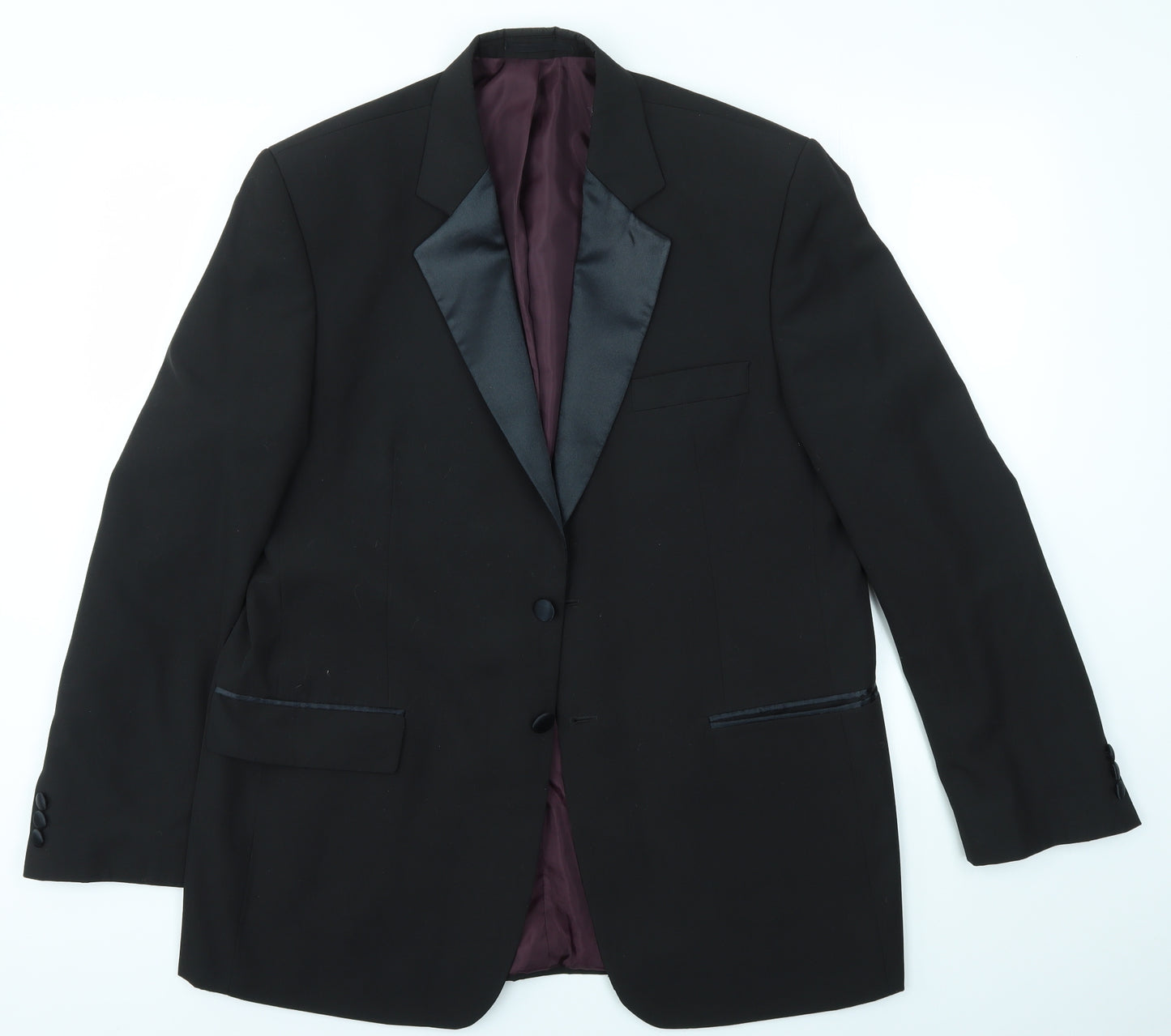 George Mens Black    Suit Jacket Size 44