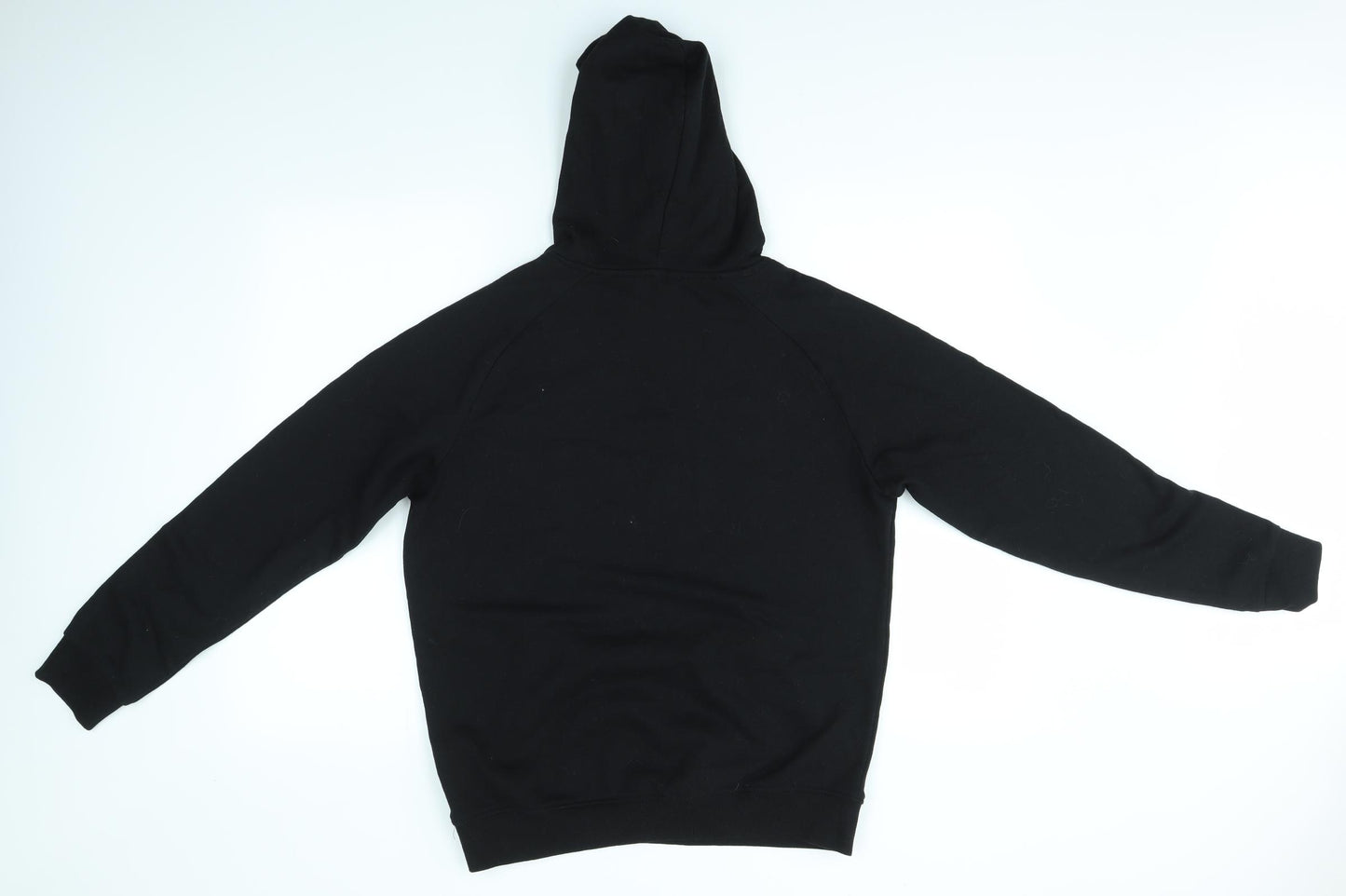 Avenue Mens Black   Pullover Hoodie Size S