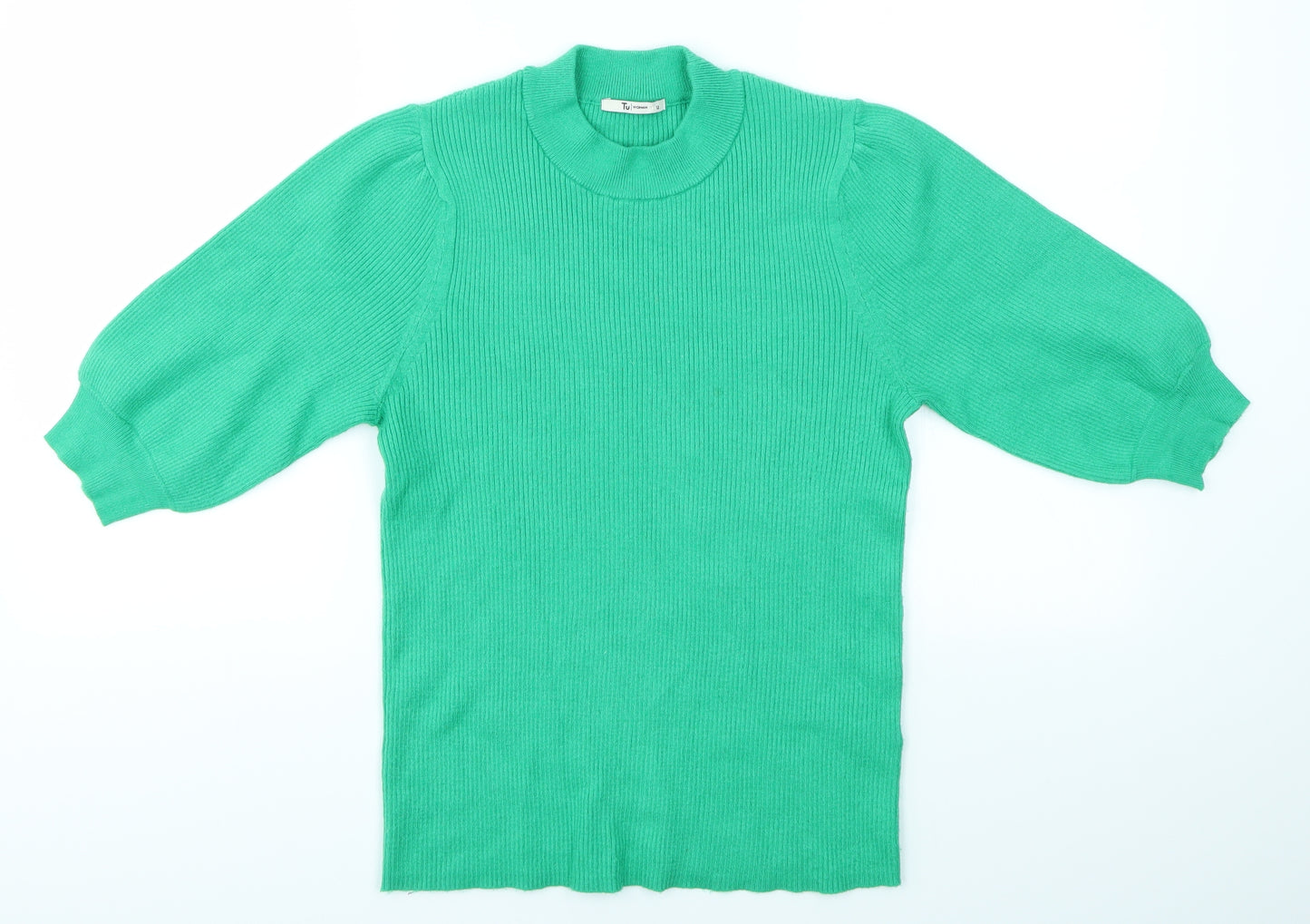 TU Womens Green   Pullover Jumper Size 12