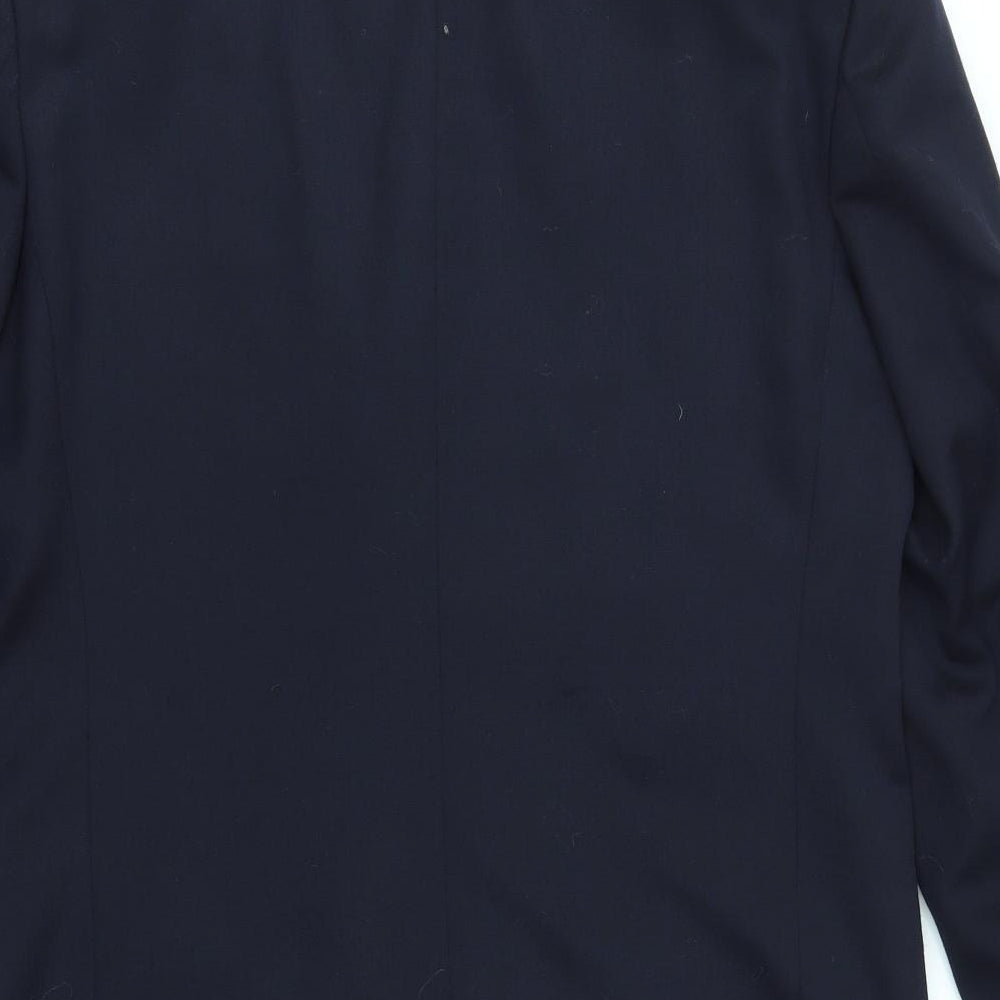 CENTAUR TODAY Mens Blue    Suit Jacket Size 40  - LONG