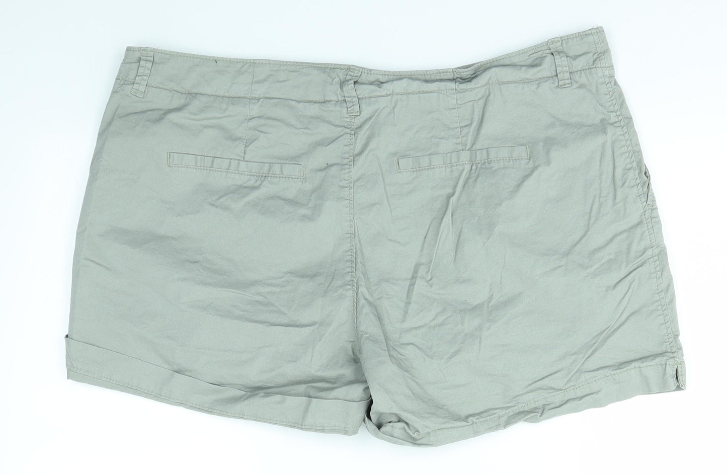 H&M Womens Green   Sweat Shorts Size 22