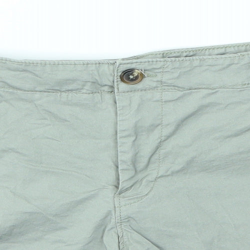 H&M Womens Green   Sweat Shorts Size 22