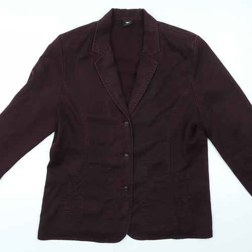 POLA OY Womens Purple   Jacket  Size 16