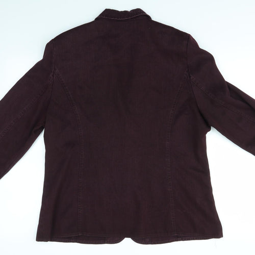 POLA OY Womens Purple   Jacket  Size 16