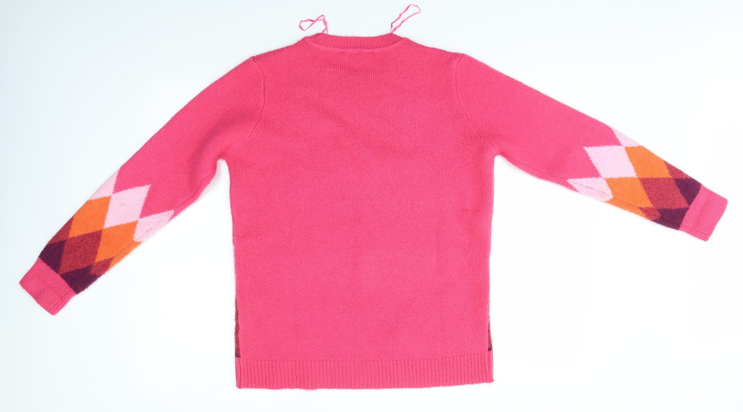 Bonmarché Womens Multicoloured   Pullover Jumper Size 12