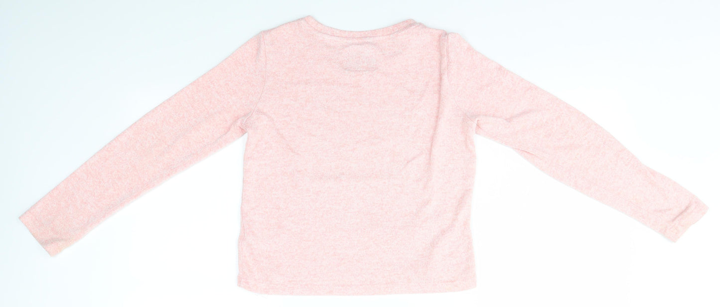 Primark Girls Pink   Pullover Jumper Size 12 Years  - TEAM NAUGHTY