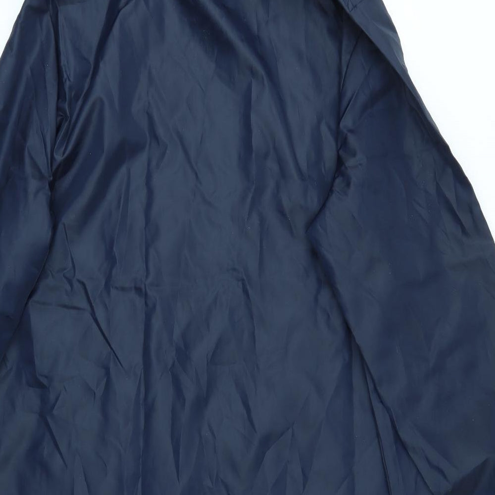 CAPSULE Womens Blue   Rain Coat Coat Size 20