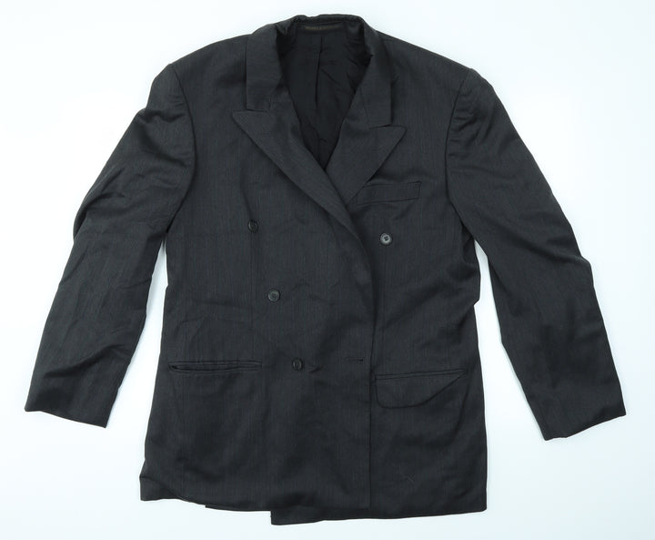 M&S Mens Grey Suit Jacket Size 44 - LONG
