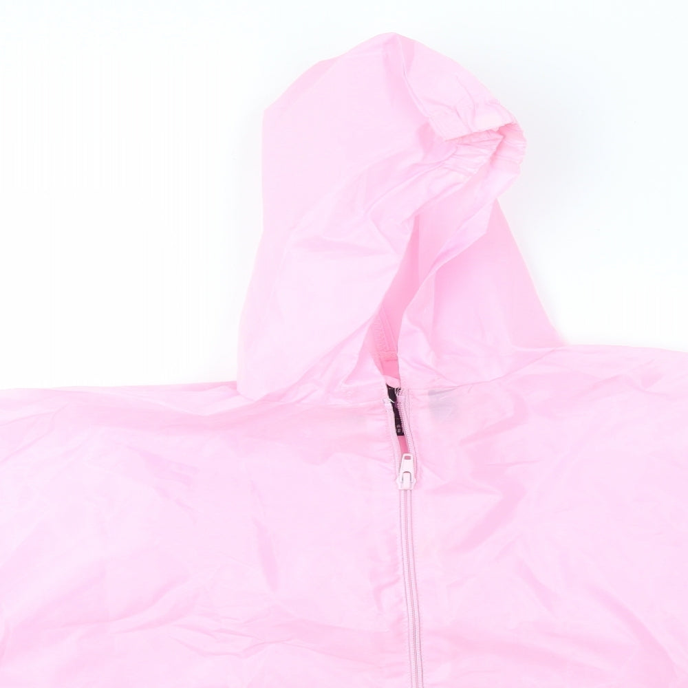 EMBARGO Girls Pink   Rain Coat Coat Size 7-8 Years