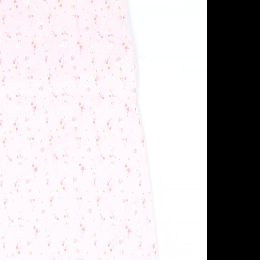 George Girls Pink Floral  Coverall One-Piece Size 0-3 Months