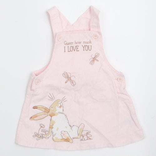 Zip Zap Girls Pink Floral  A-Line  Size 6-9 Months