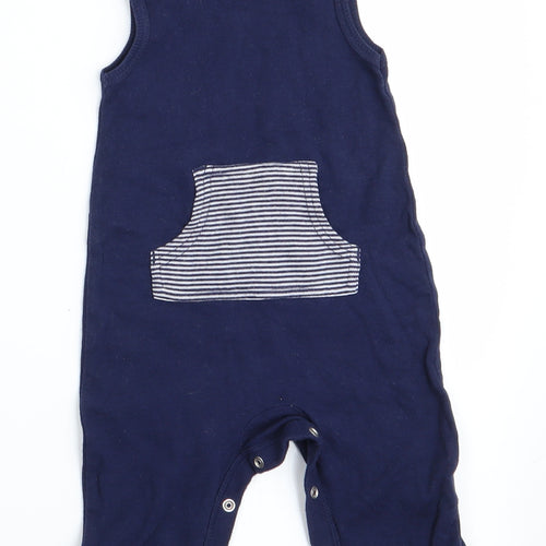 George Boys Blue   Romper One-Piece Size 3-6 Months