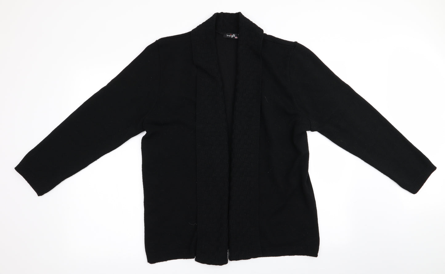 Insight Womens Black   Cardigan Jumper Size L