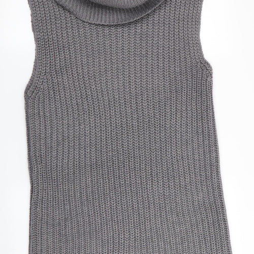 Brave Soul Womens Grey   Tank Dress