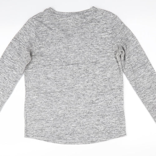 Nocozo Womens Grey   Pullover Jumper Size 10  - Star Logo