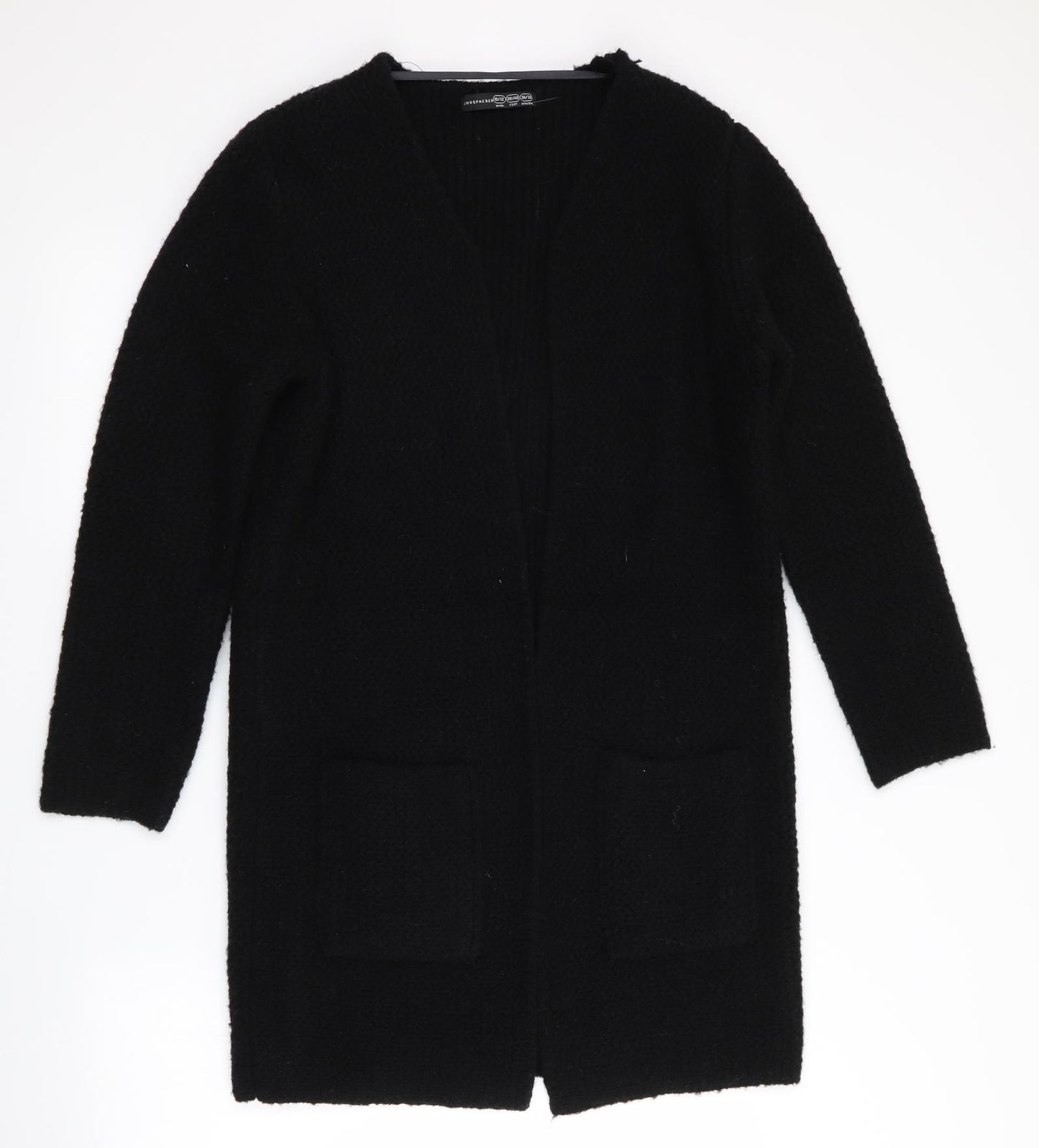 Atmosphere Womens Black   Cardigan Jumper Size 10  - Longline Cardigan