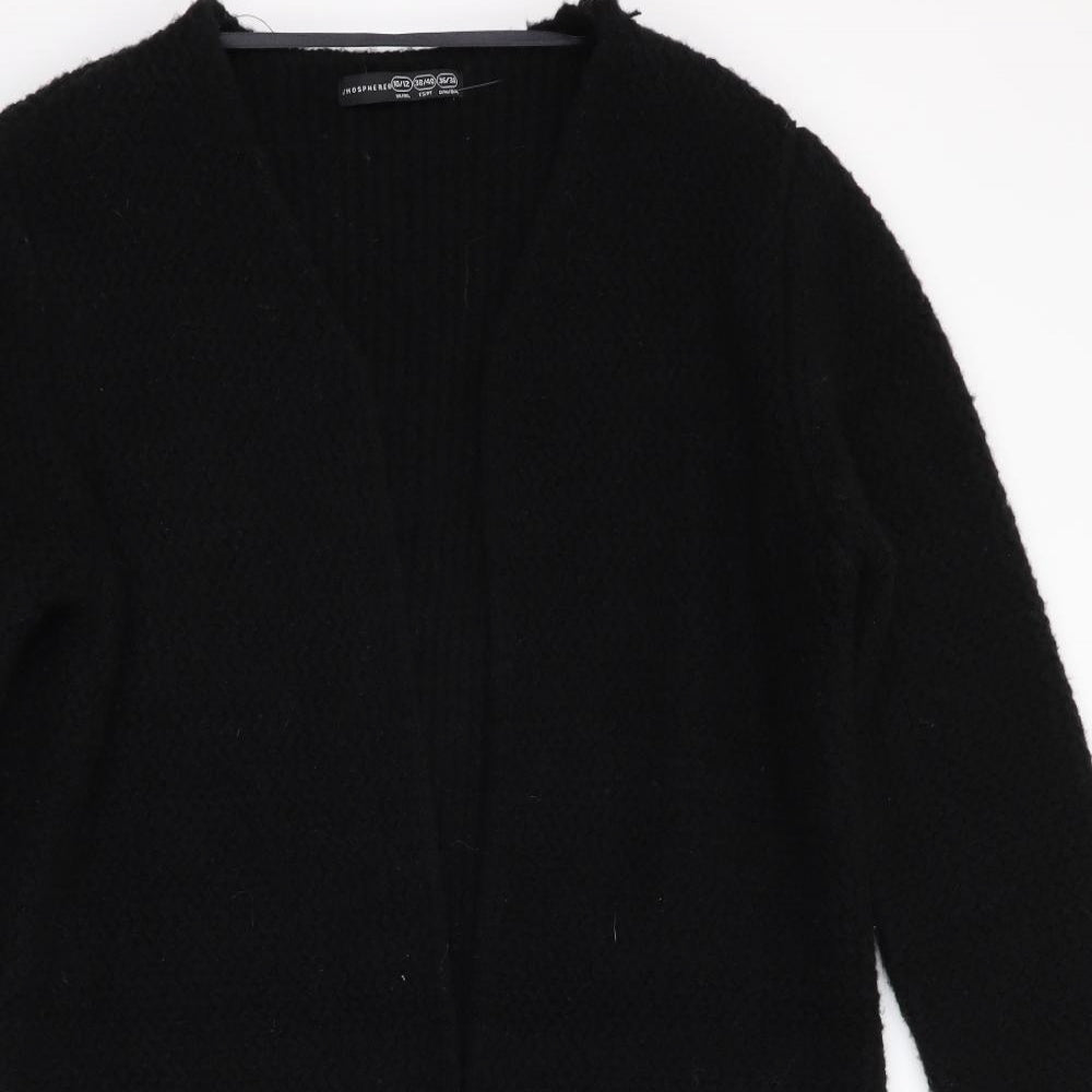 Atmosphere Womens Black   Cardigan Jumper Size 10  - Longline Cardigan