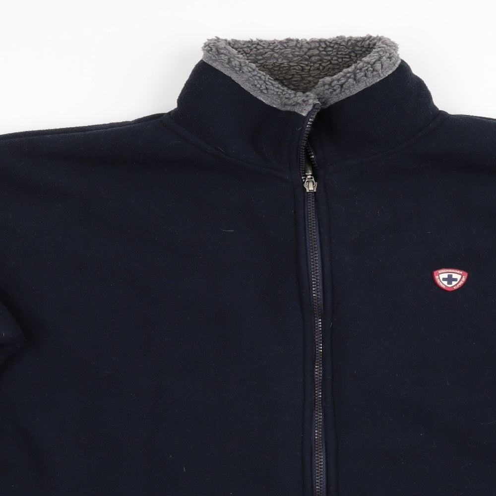 Eisenegger Mens Blue   Jacket Coat Size M  - Heavyweight Fleece