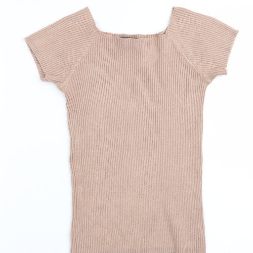 Primark Womens Beige   Pullover Jumper Size 10