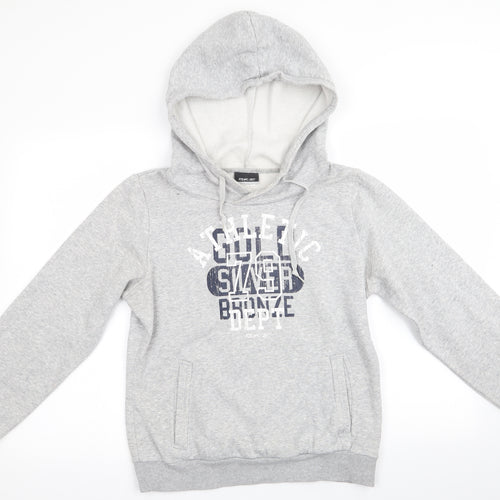 RDK Womens Grey   Pullover Hoodie Size 12  - Athletic Department