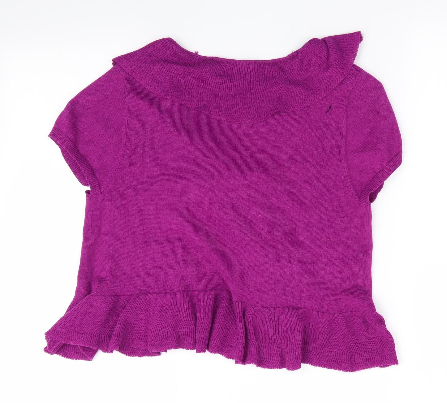 Savoir Womens Purple   Cardigan Jumper Size 14