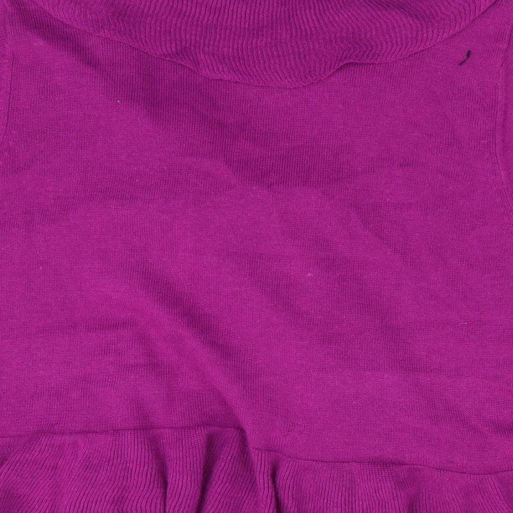 Savoir Womens Purple   Cardigan Jumper Size 14
