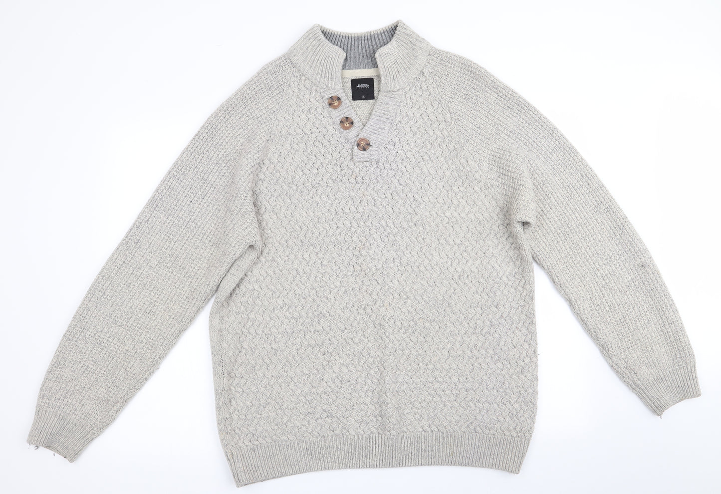 Burton Menswear Mens Beige   Pullover Jumper Size XL