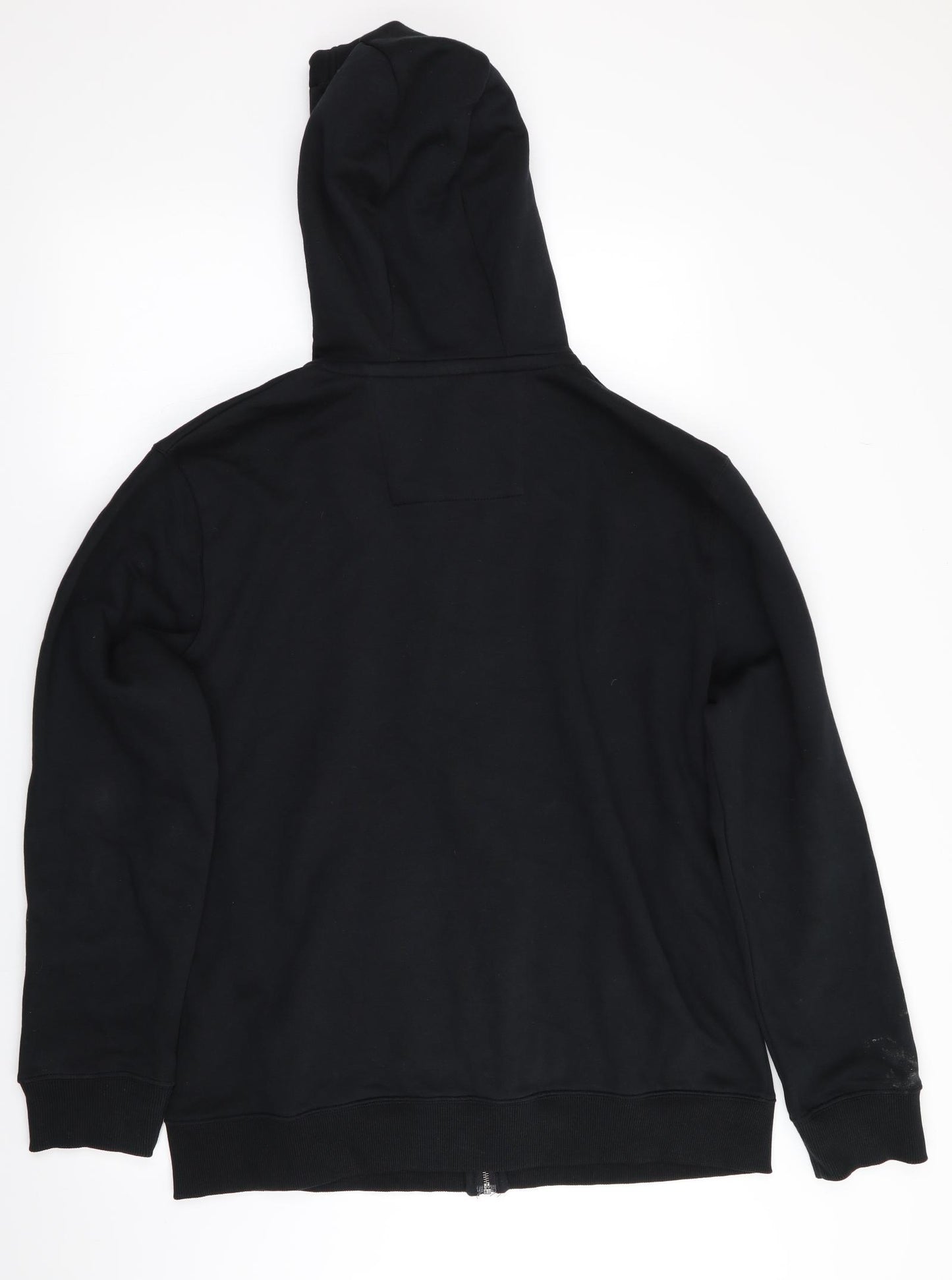 Florence and Fred Mens Black   Full Zip Hoodie Size XL