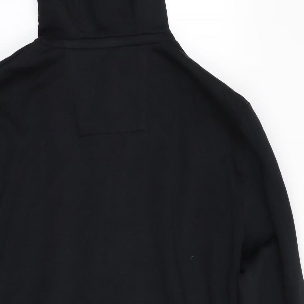 Florence and Fred Mens Black   Full Zip Hoodie Size XL