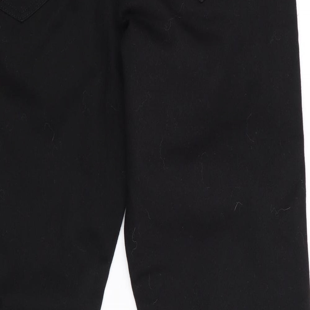 Preworn Womens Black   Chino Trousers  L29 in