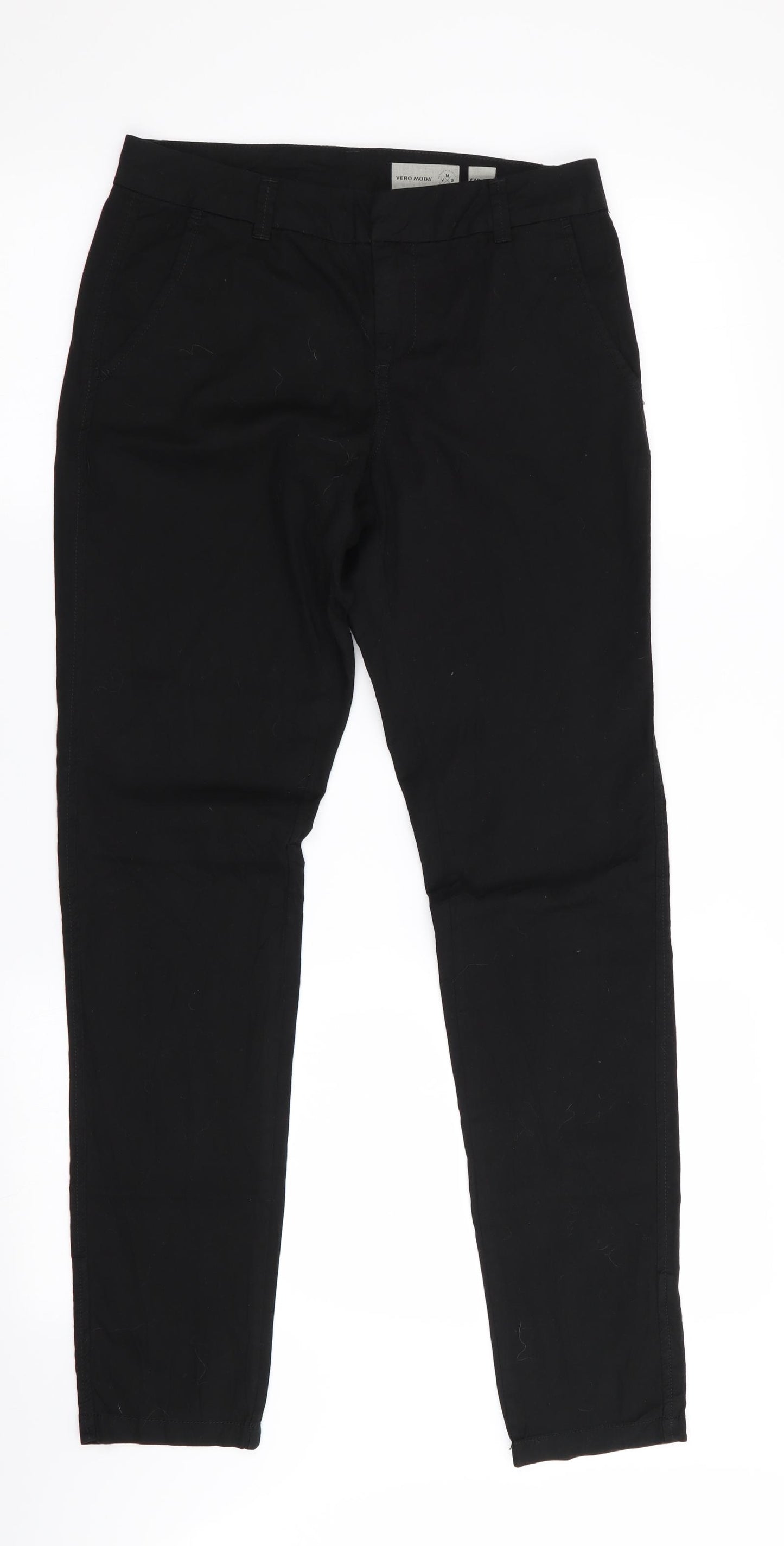 VERO MODA Womens Black   Trousers  Size 4 L30 in