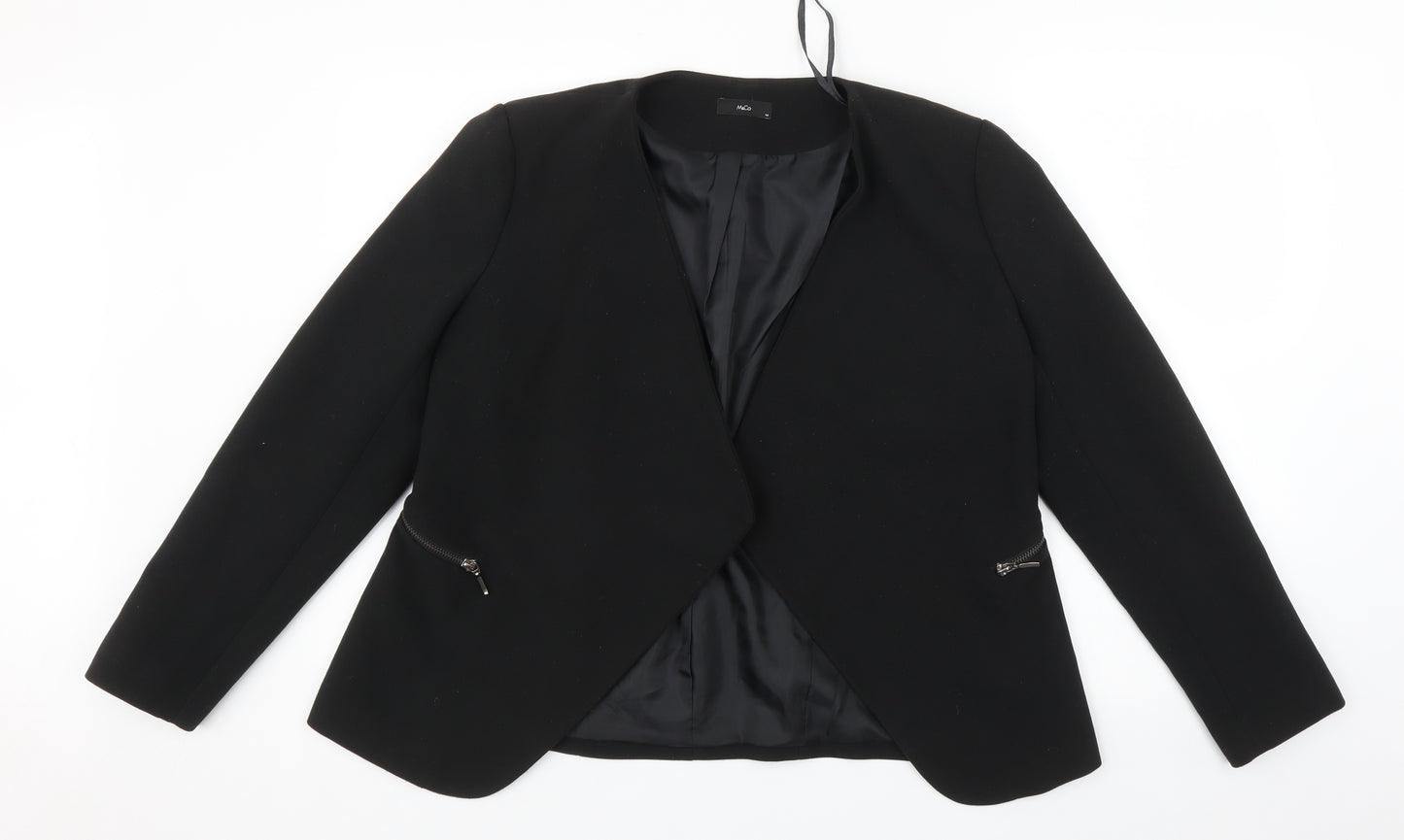 M&Co Womens Black   Jacket Sport Coat Size 14