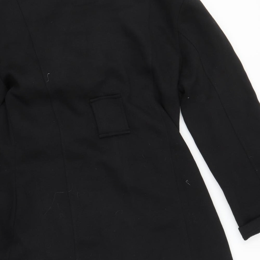 Urban Diva Womens Black   Overcoat Coatigan Size 16