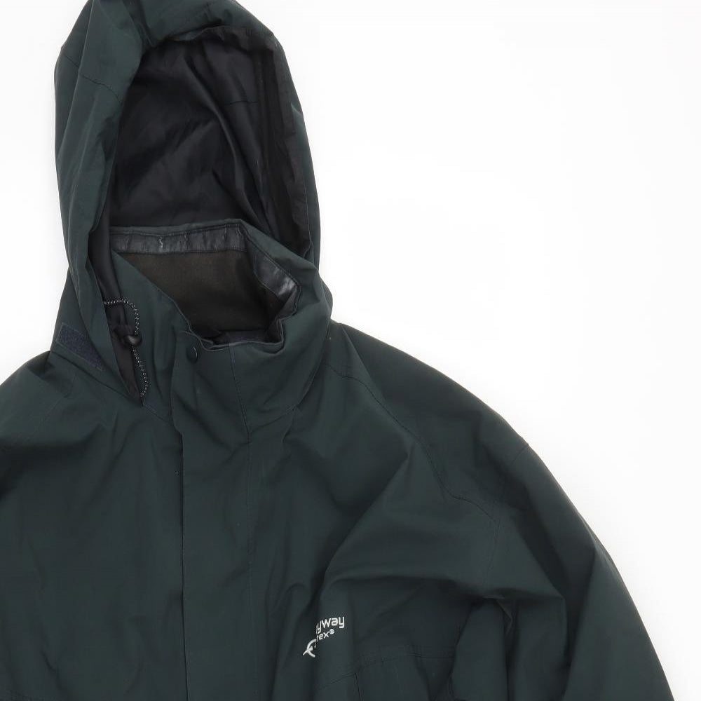 Sprayway Mens Green   Rain Coat Coat Size XL