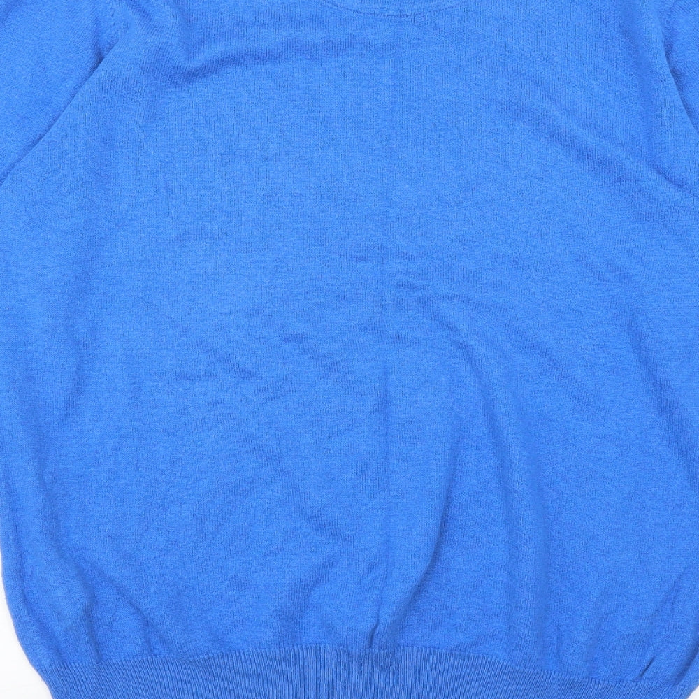 M&S Mens Blue   Pullover Sweatshirt Size M
