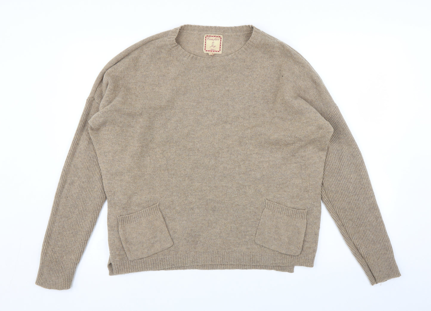 NEXT Womens Beige   Pullover Jumper Size 16
