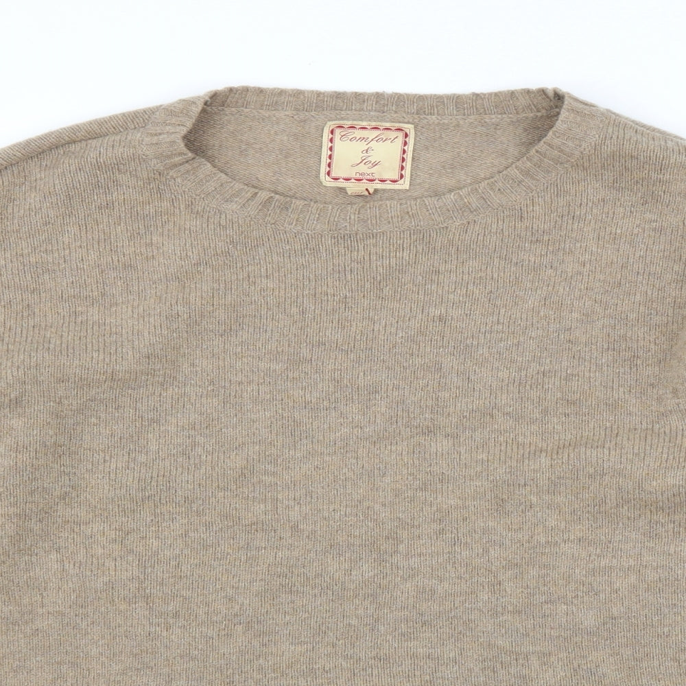 NEXT Womens Beige   Pullover Jumper Size 16