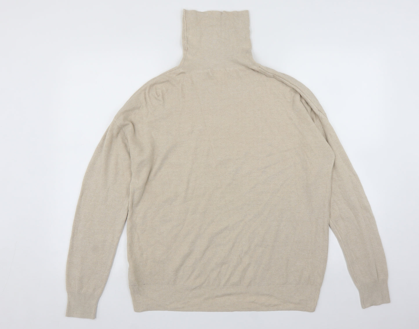 H&M Mens Beige   Pullover Jumper Size XS