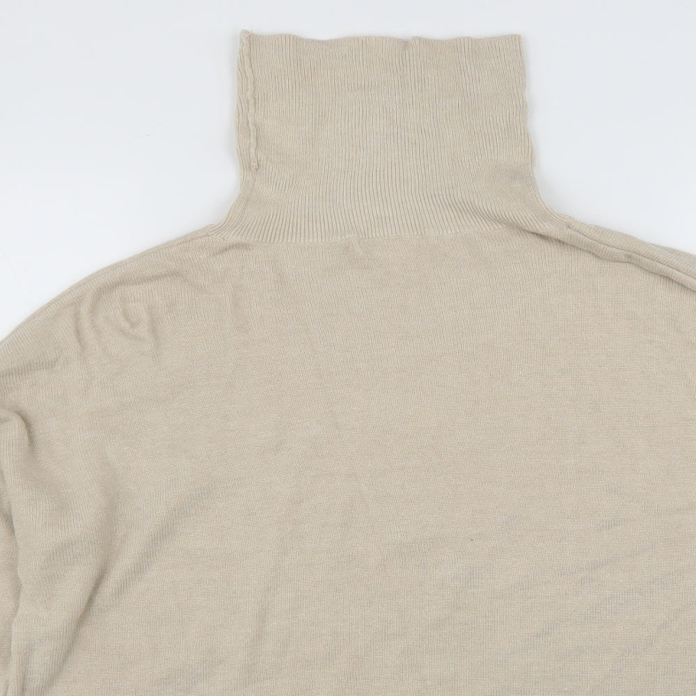 H&M Mens Beige   Pullover Jumper Size XS