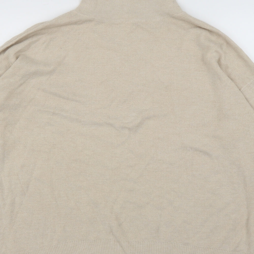 H&M Mens Beige   Pullover Jumper Size XS