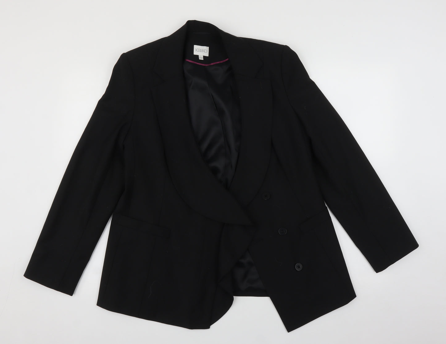 kaiko Womens Black   Jacket Sport Coat Size 12