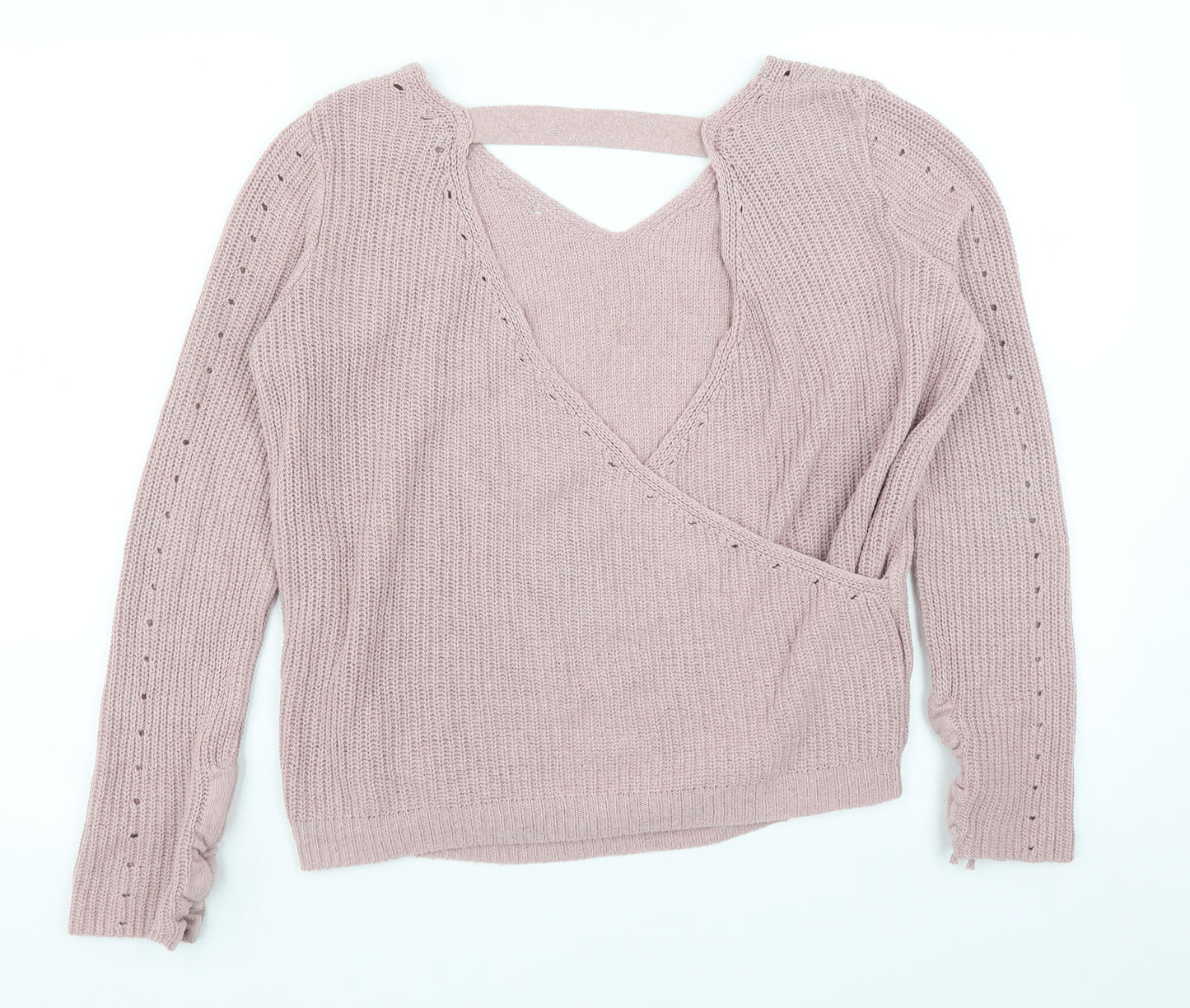Primark Womens Pink   Pullover Jumper Size S
