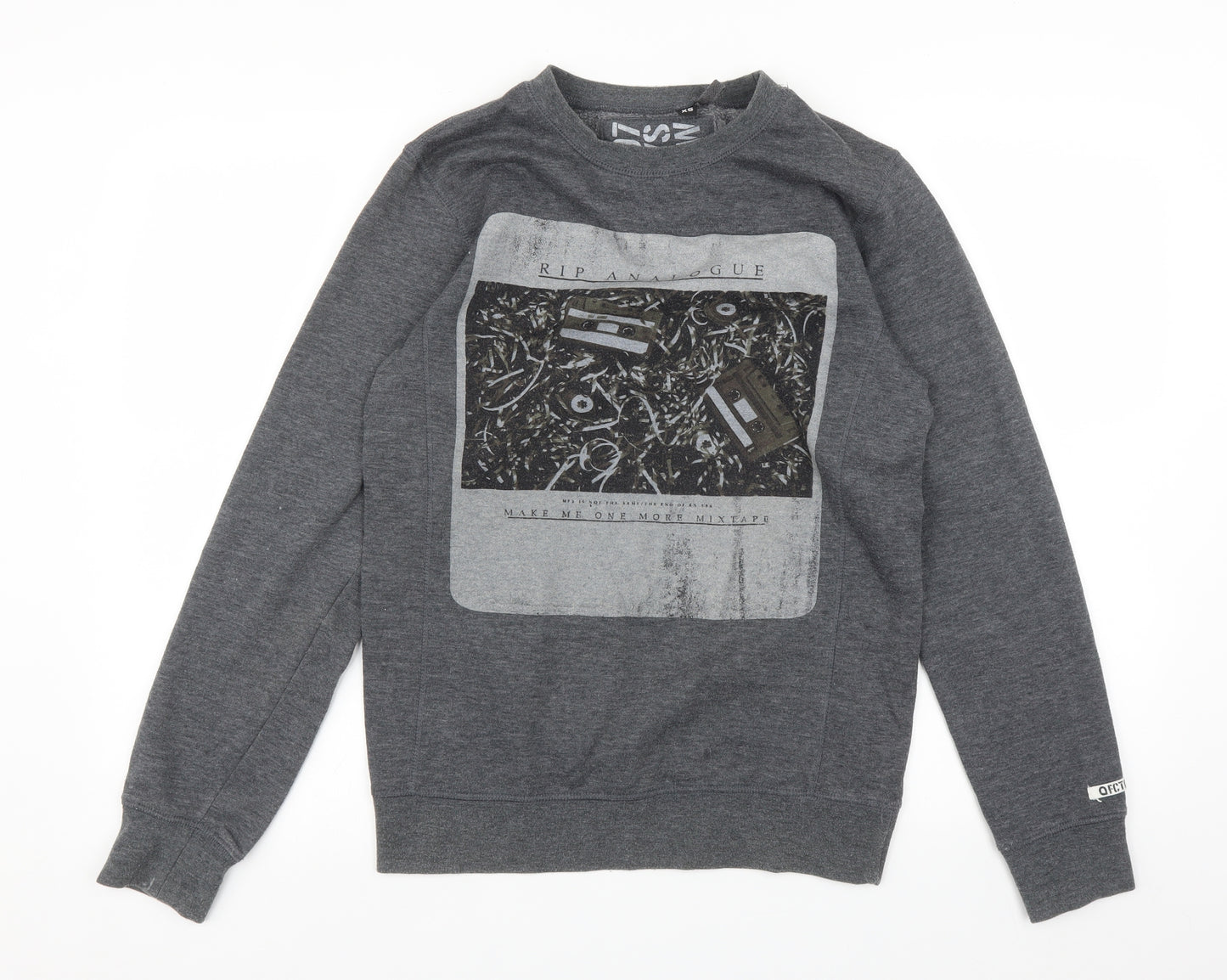 FACTORIE Mens Grey   Pullover Sweatshirt Size XS