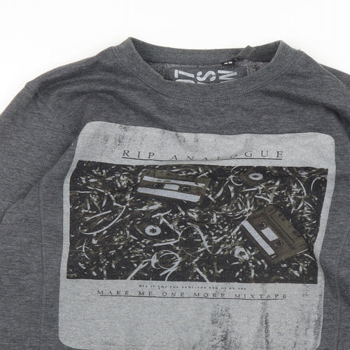FACTORIE Mens Grey   Pullover Sweatshirt Size XS