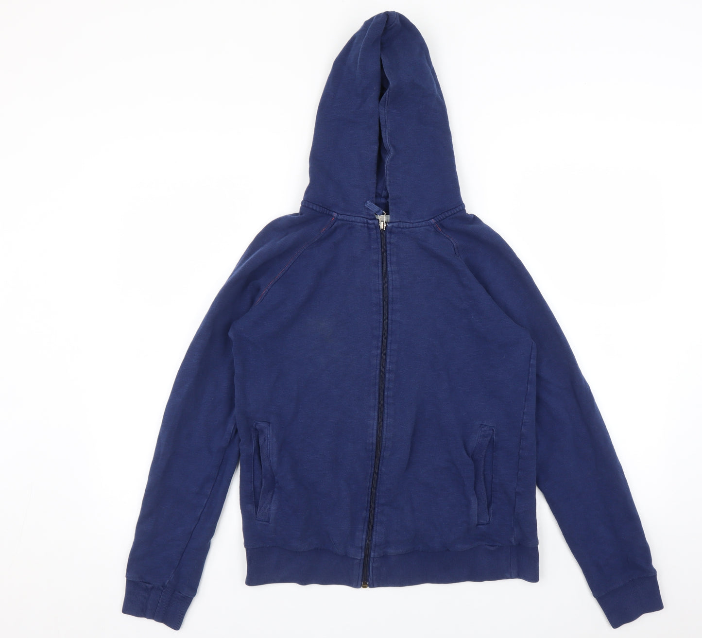 Boden Boys Blue   Full Zip Hoodie Size 13-14 Years