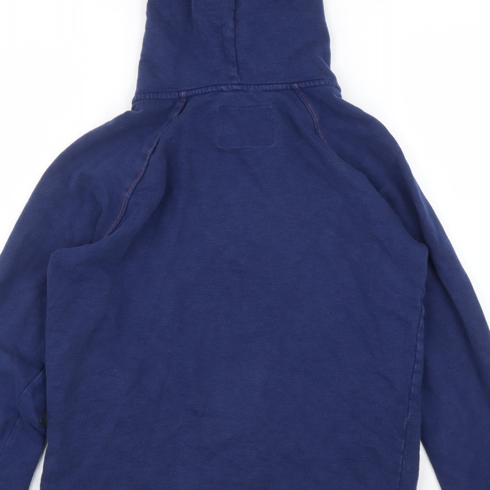 Boden Boys Blue   Full Zip Hoodie Size 13-14 Years