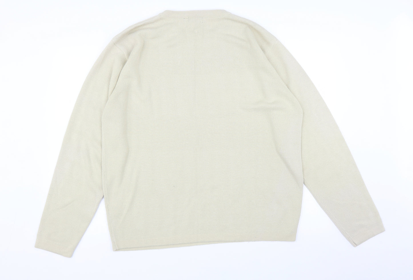 Urban Spirit Mens Beige   Pullover Sweatshirt Size XL