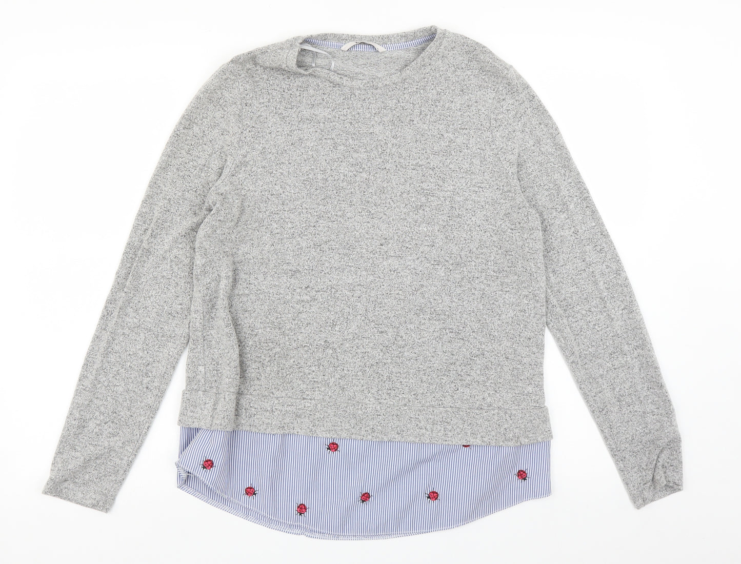 TU Womens Grey   Pullover Jumper Size 12