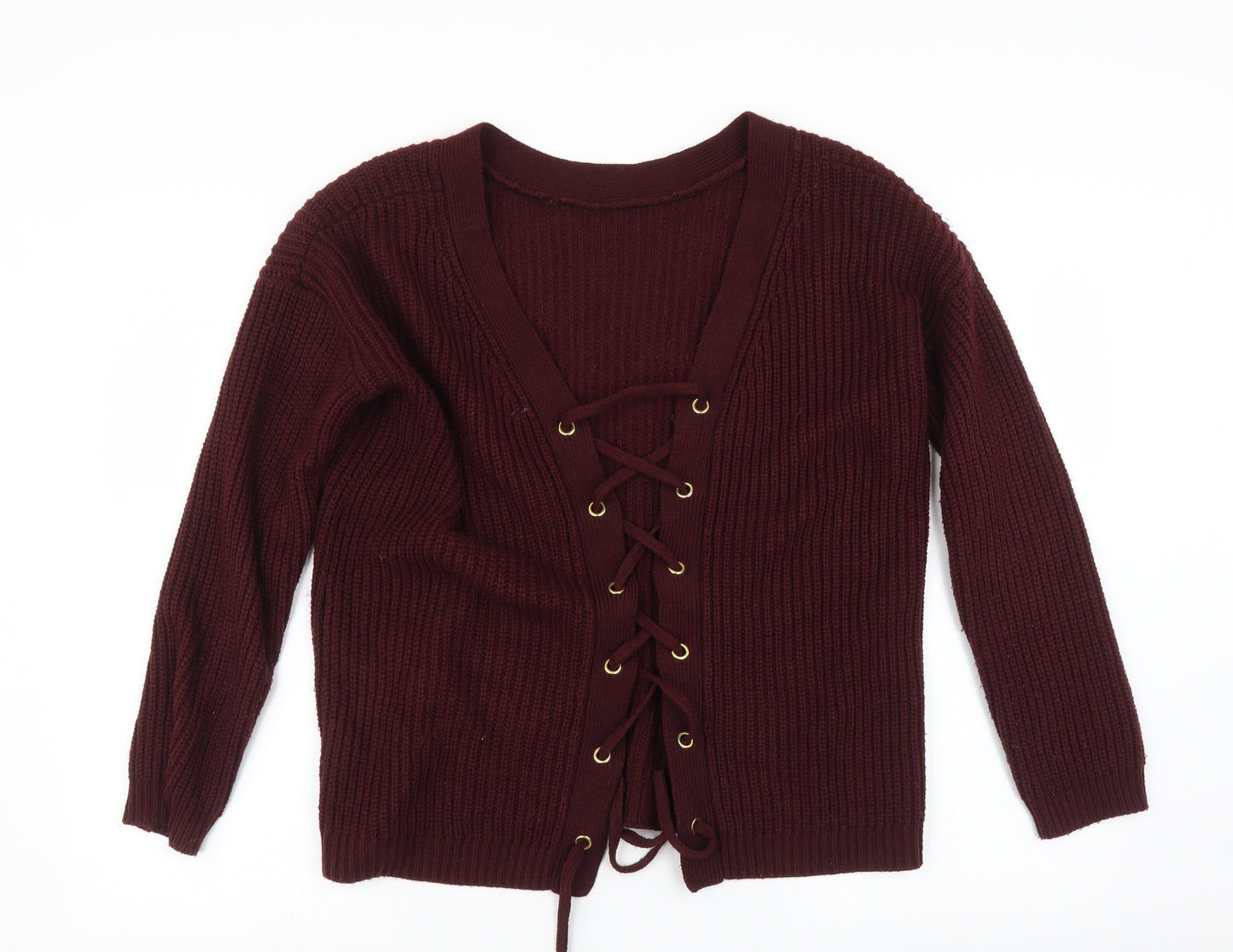 Primark Womens Purple   Cardigan Jumper Size M