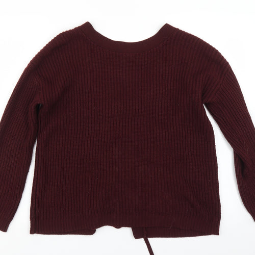 Primark Womens Purple   Cardigan Jumper Size M